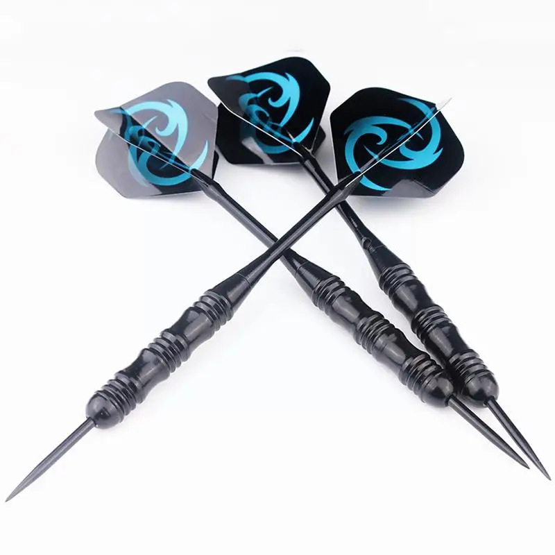 

High Quality 3 Pcs/sets Of Darts Professional 22g Steel Tip Dart Aluminium Flights Dart With Shafts Sports Nice B4z0