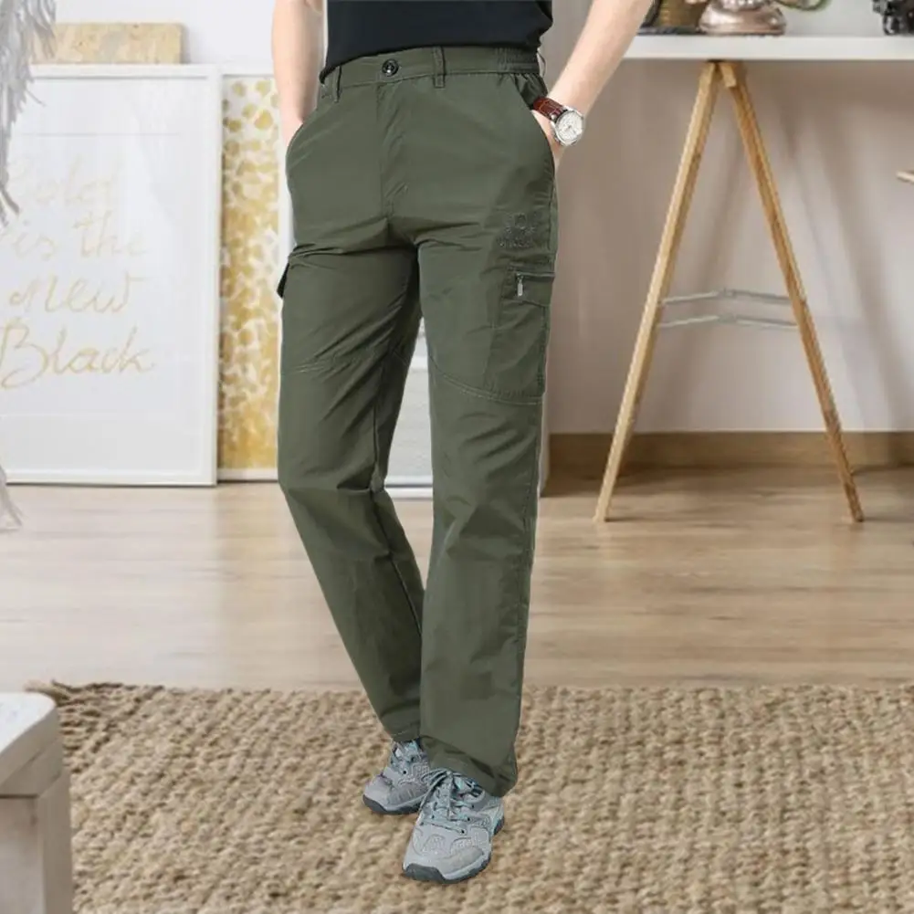 

Men's Casual Pants Cargo Pants Straight Loose Trousers Joggers Jogging Sweatpants Sportswear Sport Long Pants Summer Pants