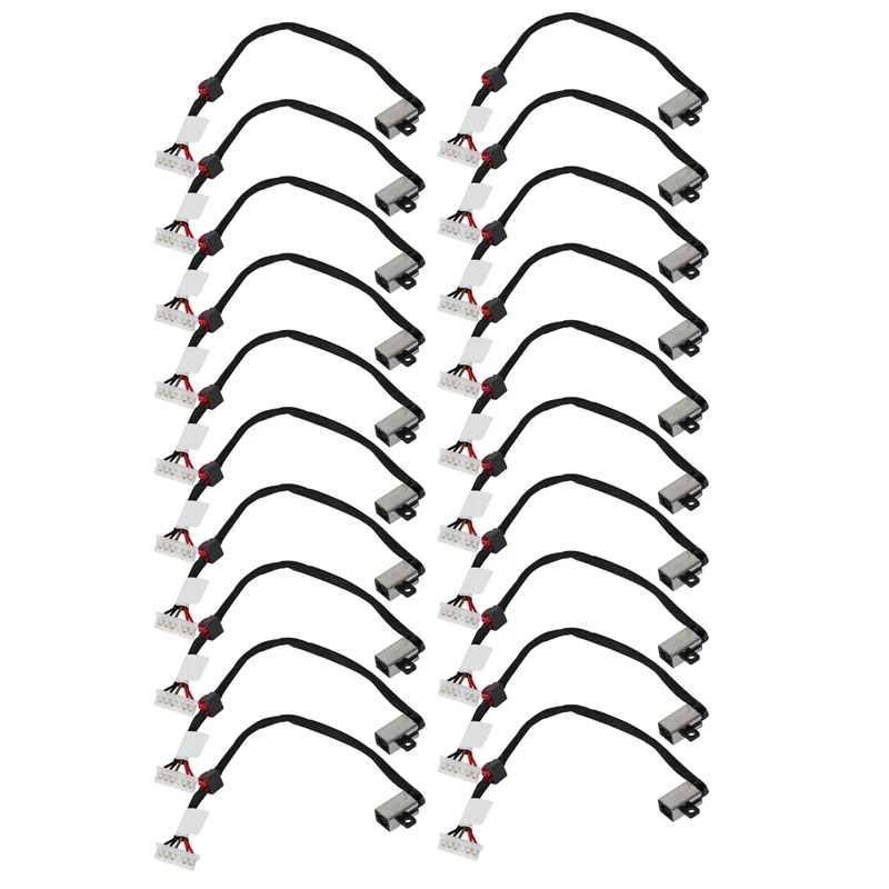 

20X New DC Power Jack Cable Socket For Dell Inspiron 15-5000 5555 5558 DC30100UD00