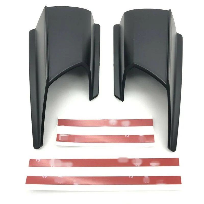 

2Pcs Motorcycle Fairing Wing Protector Canard Winglet Plastic Cover Universal
