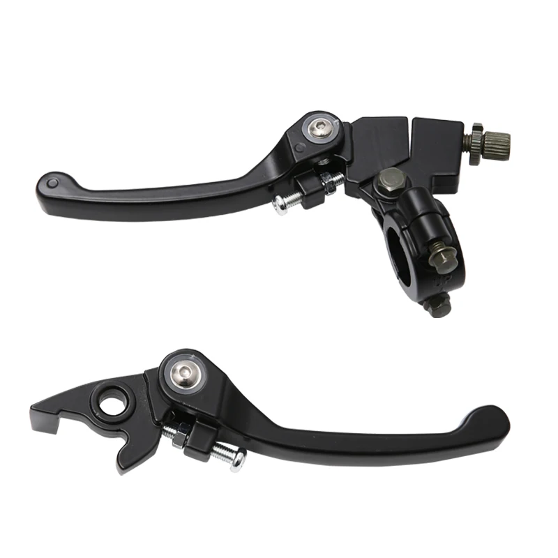 

Левая ручка рычага сцепления из алюминиевого сплава для мотоцикла, подходит для HONDA KTM, YAMAHA, KAWASAKI, SUZUKI, KAYO, питбайка, квадроцикла, 22 мм, 7/8 дюйма