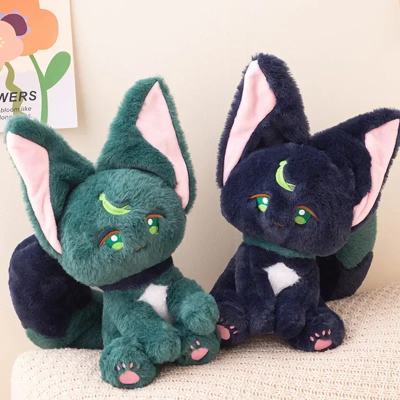 Genshin Game Аниме Фигурка Кукла Пушистая Кошка Плюшевая Игрушка Mandrill Cat Tinali Косплей