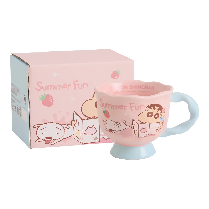 MINISO Керамическая кружка Shin Chan такаси имасиро кот призрак андзу bakeneko anzu chan манга