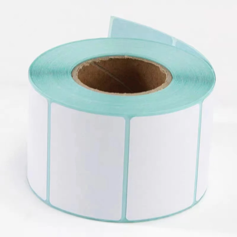 

Долговечная термобумага для этикеток, 40, 45 мм, пустые, с тройной защитой, самоклеящаяся печатная бумага для штрих-кода