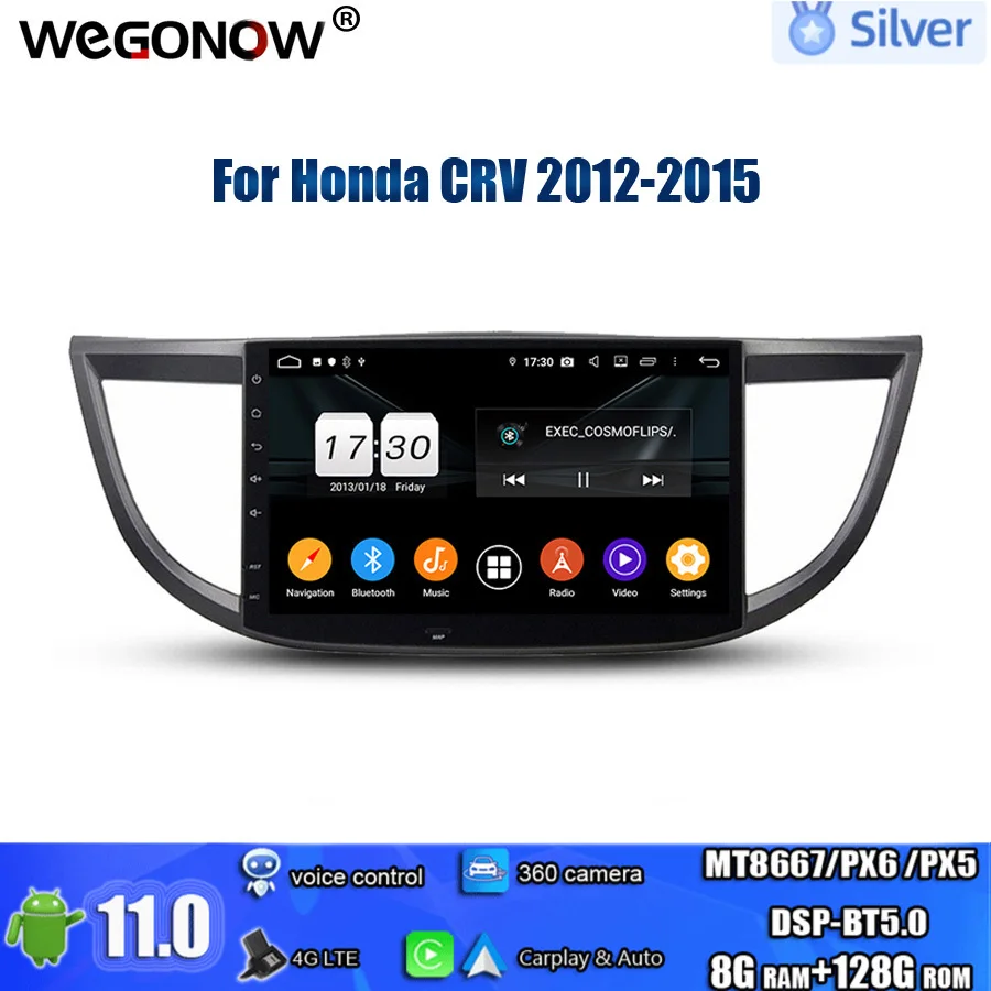 

Для Honda CRV 2012-2015 PX6 DSP Carplay Android 11,0 8 ГБ ОЗУ 128 Гб ПЗУ 8 ядер автомобильный DVD-плеер GPS карта RDS радио Wi-Fi Bluetooth 5,0