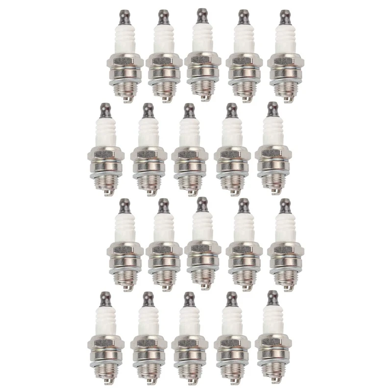 

Big Deal 20Pcs L7T Spark Plug For Trimmer Blower Chainsaw Brushcutter Strimmer Lawn Mower