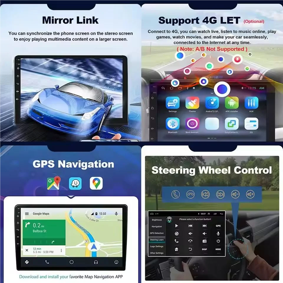 Автомобильный мультимедийный плеер Android 14 2 Din для Buick Verano 2016+, головное устройство, стерео GPS-навигация BT WIFI (art.: 3920cf4e826c6) - 3920cf4e826c6