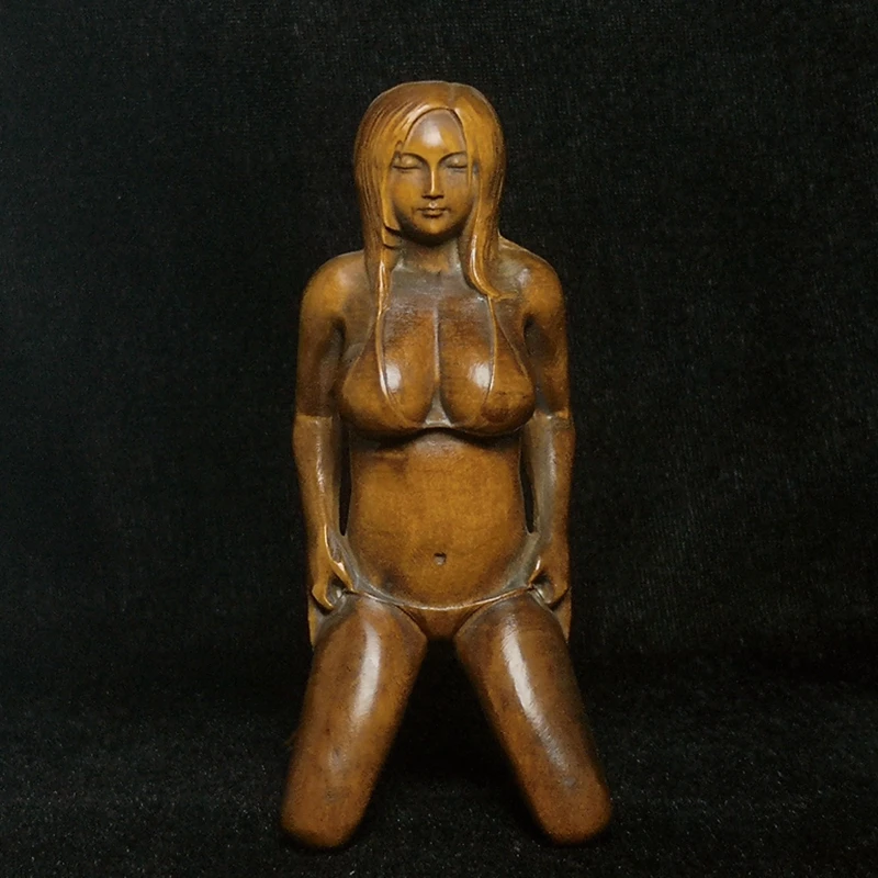 

Антикварная статуэтка Netsuke из самшита