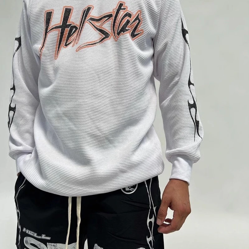 

Новинка, Hellstar Studios Capsule 8 футболка с длинным рукавом для мужчин, женская футболка высокого качества y2k