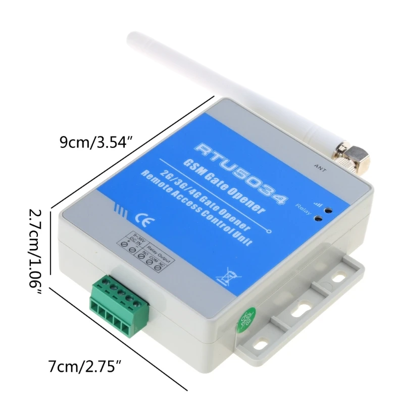 GSM 2G RTU5034 Открыватель ворот гаража пульт дистанционного управления бесплатный