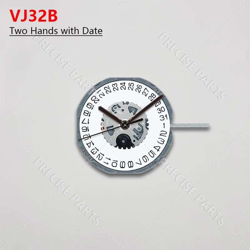 Новый японский механизм VJ32 VJ32B кварцевый дата 3/6 аксессуары для часового