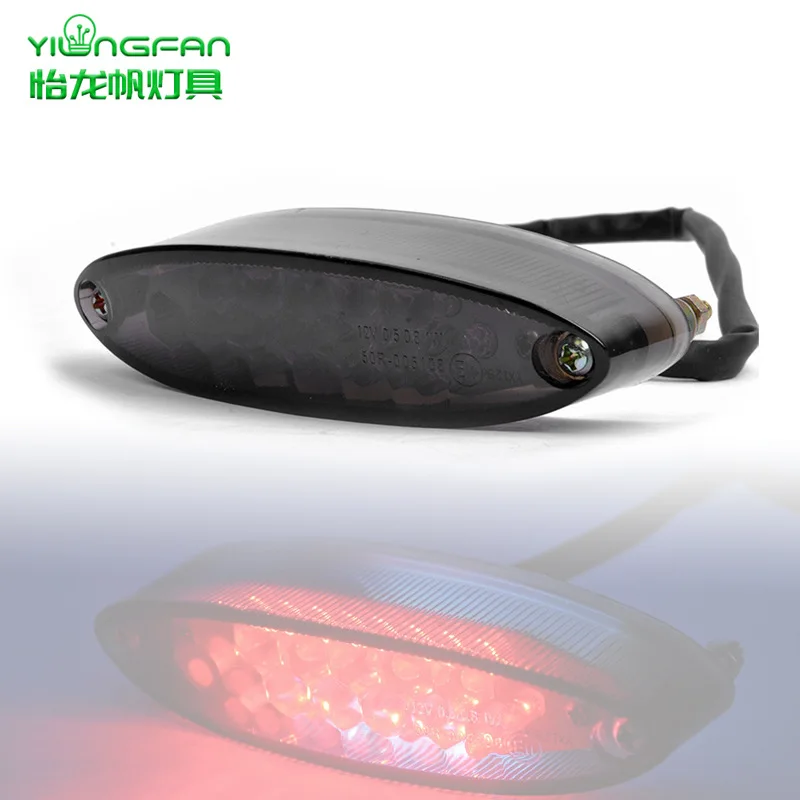 

applicable to refitting ATV Motorcycle street running locomotive 28led brake tail light with white license plate light