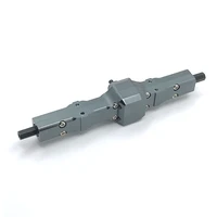 full metal rear bridge axle with gear for wpl d12 skzuki carry 110 rc car spare parts accessories