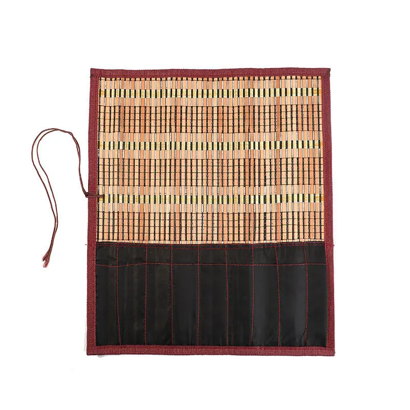 

Calligraphy Brush Bag Watercolor Pen Bamboo Pen Bag Large Capacity Brush Storage Pen Bag Roll Bamboo Pen Tent