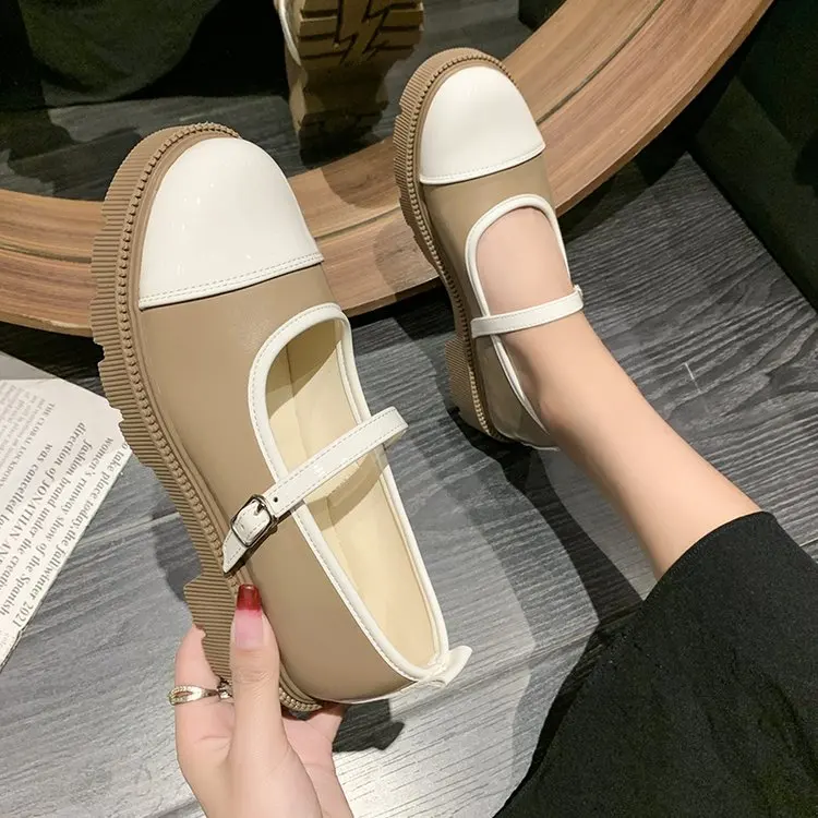 

Босоножки женские на высоком каблуке в стиле «Лолита», дизайнерские удобные туфли на толстой подошве, плоская подошва, лето, 2022