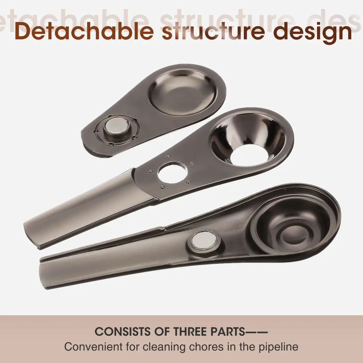 

Portable Mini Pipe with Gift Box Easy to Use Tool Best Gift for Father, Husband