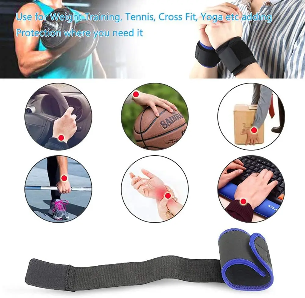 Регулируемая поддержка запястья браслет для бега велоспорта фитнеса йоги