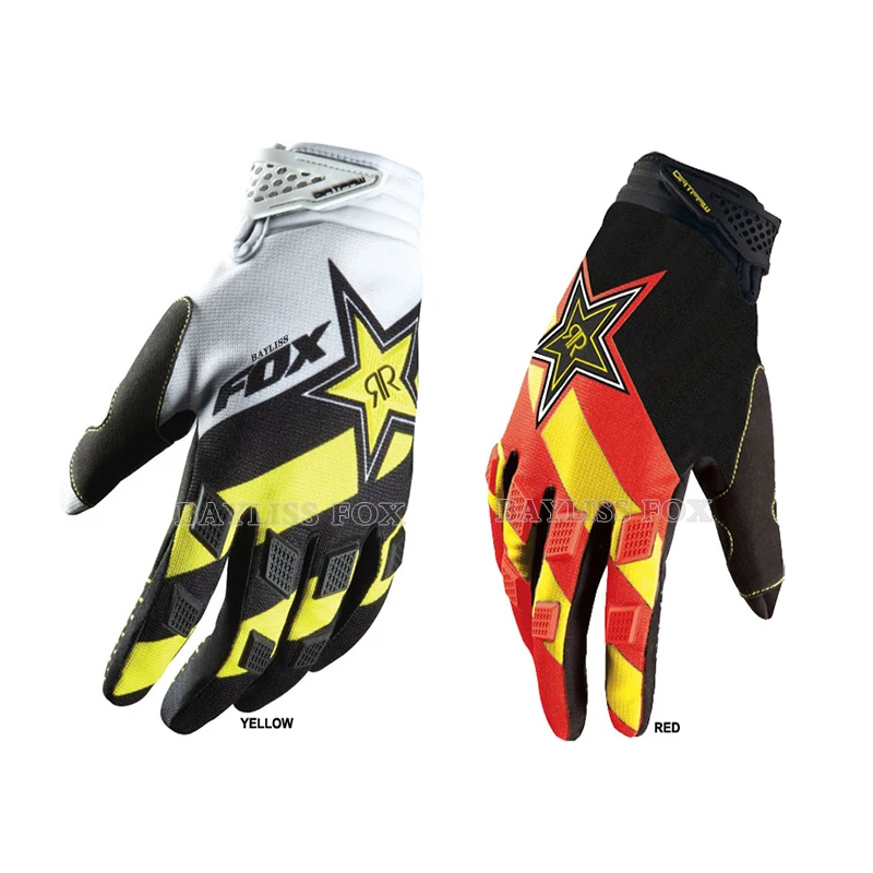 MX горный велосипед ATV гоночные перчатки для мотокросса выдерживают Bayliss FOX