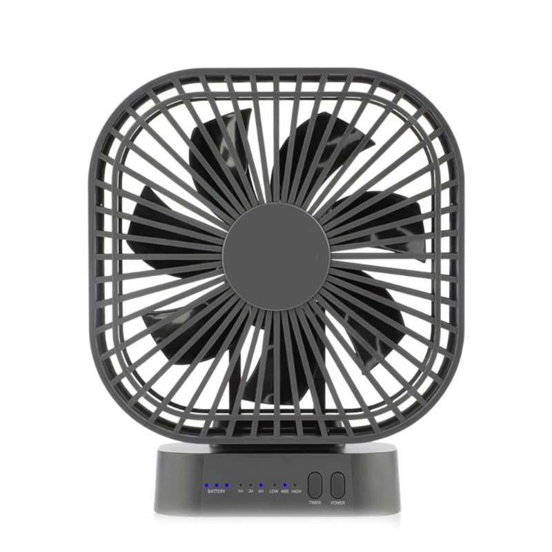 

Регулируемый магнитный Настольный вентилятор с углом поворота 90 °, Миниатюрный Настольный вентилятор на батарейках с сильным ветром для сп...