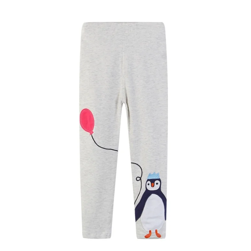 2022 Summer 2-7 Years Children Girls Leggings Penguin Cartoon Pants for Baby Girls Kids Little Girl Tights Clothes Skinny Pants