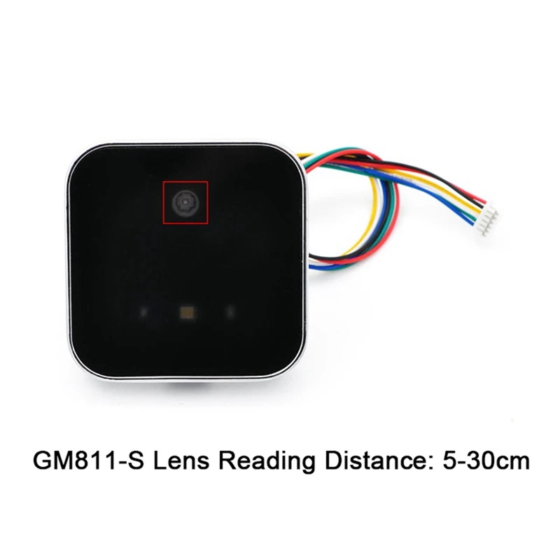 Модуль сканера серии GM811 DC5V Интерфейс USB/UART кода Qr Поддержка Windows PDF417 A