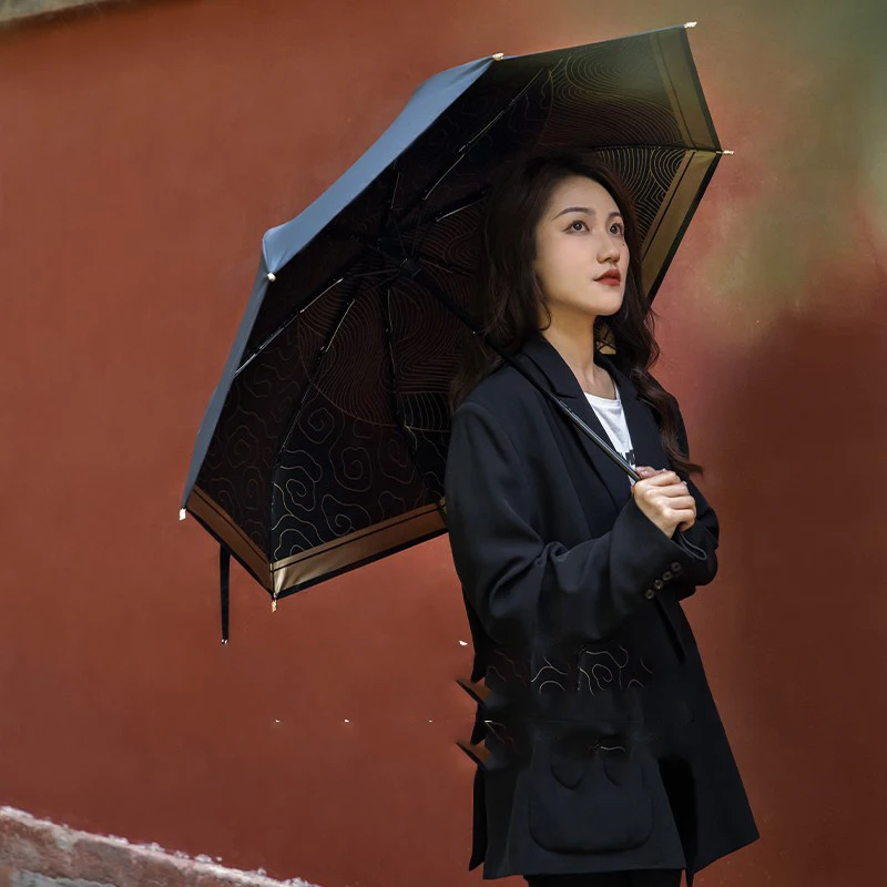

Sunshades Umbrella For Women Free Shipping Designer Windproof Uv Umbrella Protection Sun Parasolka Damska Household Merchandises