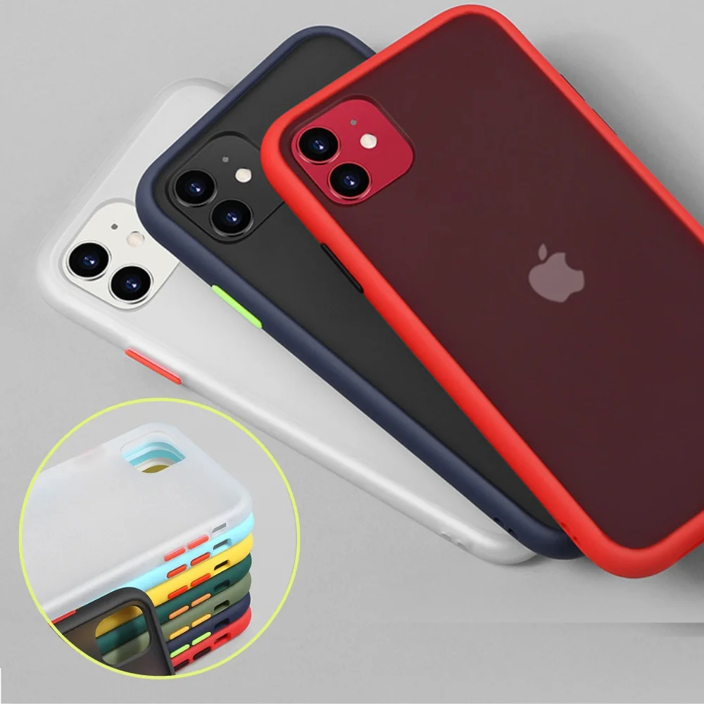 

CASE For iPhone 13 12 11 Pro Max SE XS XR X 7 8 PLUS Silicone Phone Cover Clear