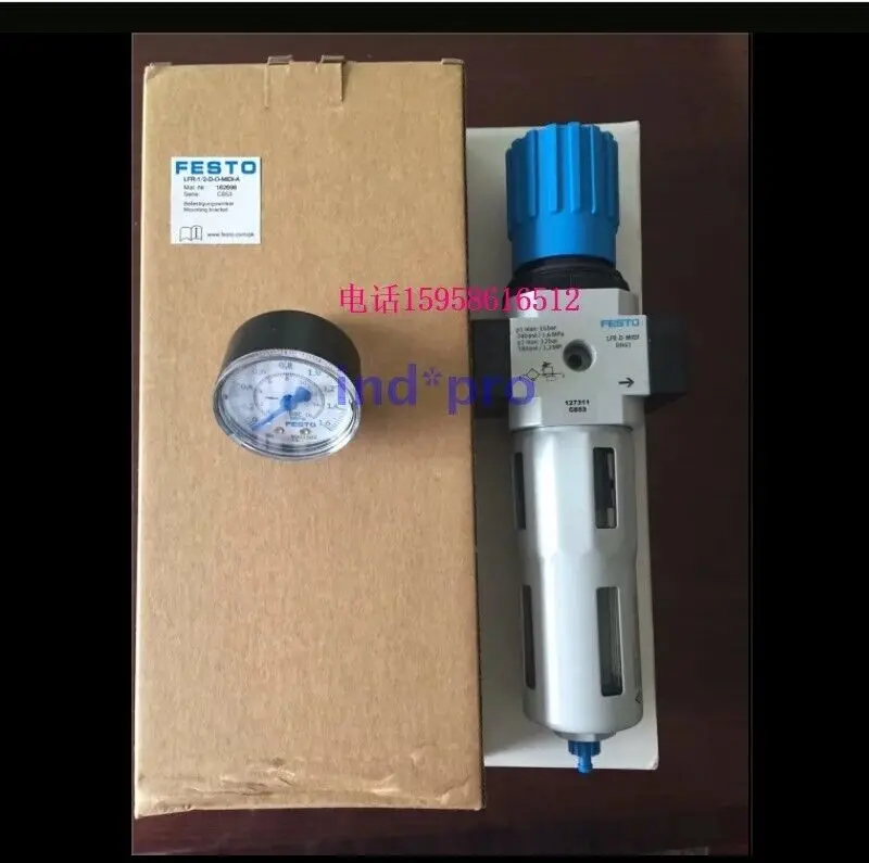 1 шт. для нового фильтра FESTO, редукционный клапан давления LFR-D-5M-MIDI-A 546462