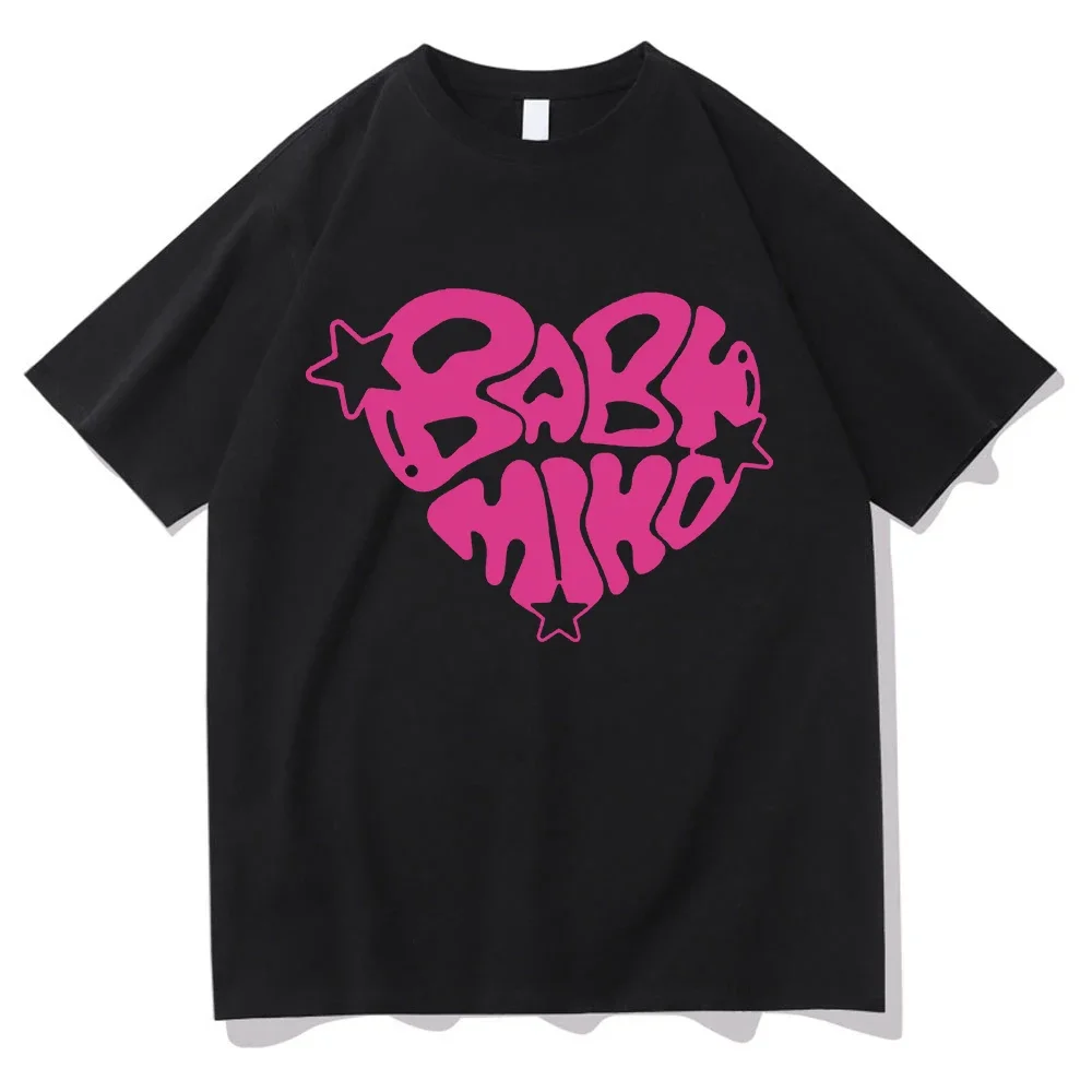 Футболка Young Miko Xoxo Tour 2024 забавная модная Мужская/женская одежда летние топы в