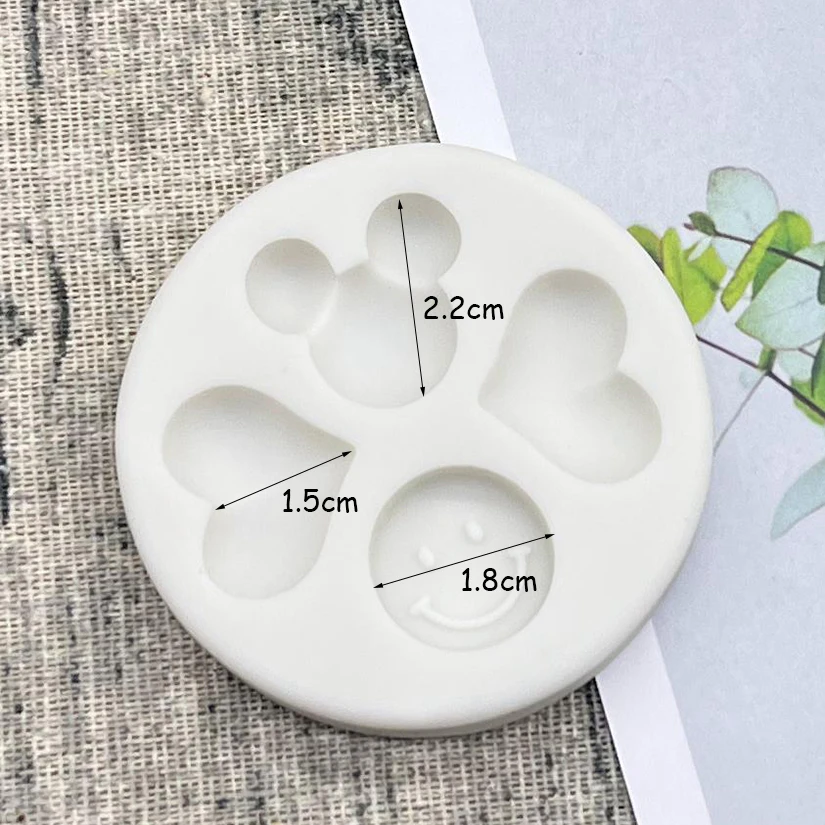 Силиконовая форма в виде листьев для поделок |