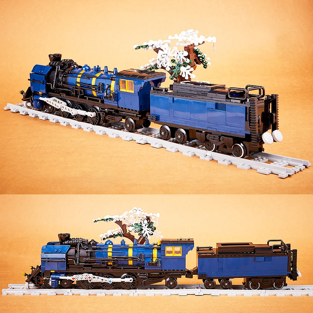 Dongfang Zhengqi Технический Поезд MOC Модуль Строительные Блоки Набор - Развивающие