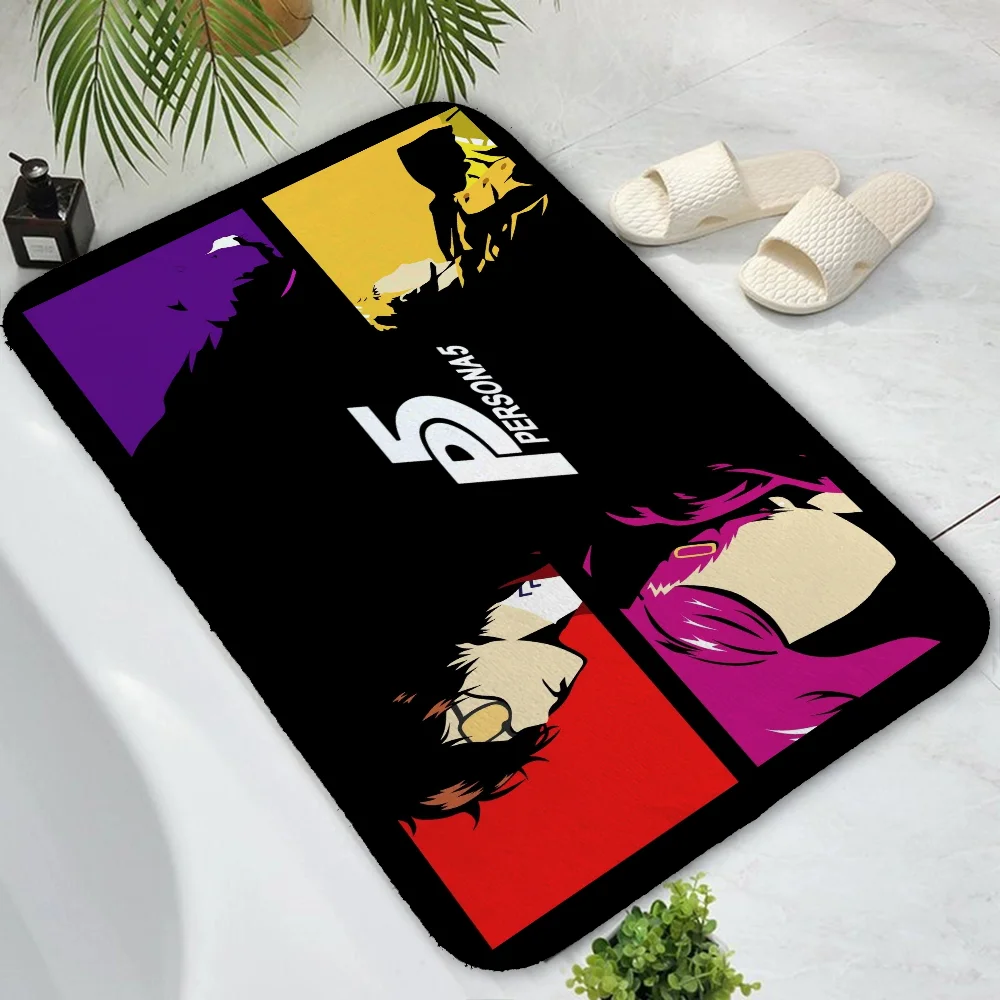 P-persona 5 Комплектов Из Напольных Ковриков — Ковер Для Спальни Кухни Прихожей