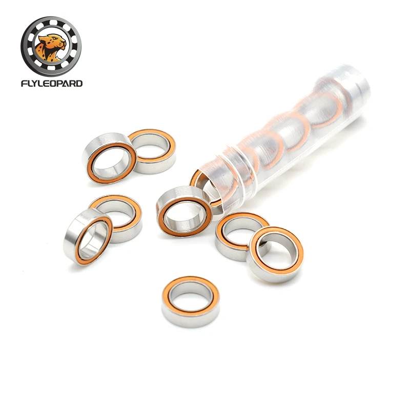 2 шт. подшипники для рыболовной катушки 8*12*3 5 мм SMR128 2RS Гибридный керамический