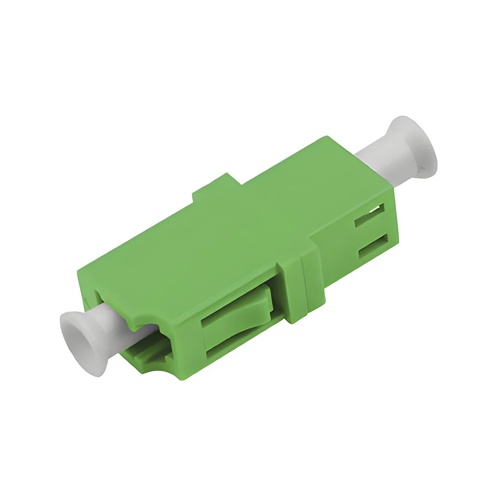 Фото 50 шт./лот Simplex LC-LC UPC/APC оптоволоконный адаптер SM одномодовый/MM многорежимный/OM3/OM4 фланец FTTH пластик для центра обработки данных №2