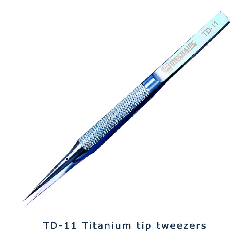 

Пинцет слесарный TD-11 TD-15 из титанового сплава, для ремонта мобильный телефон