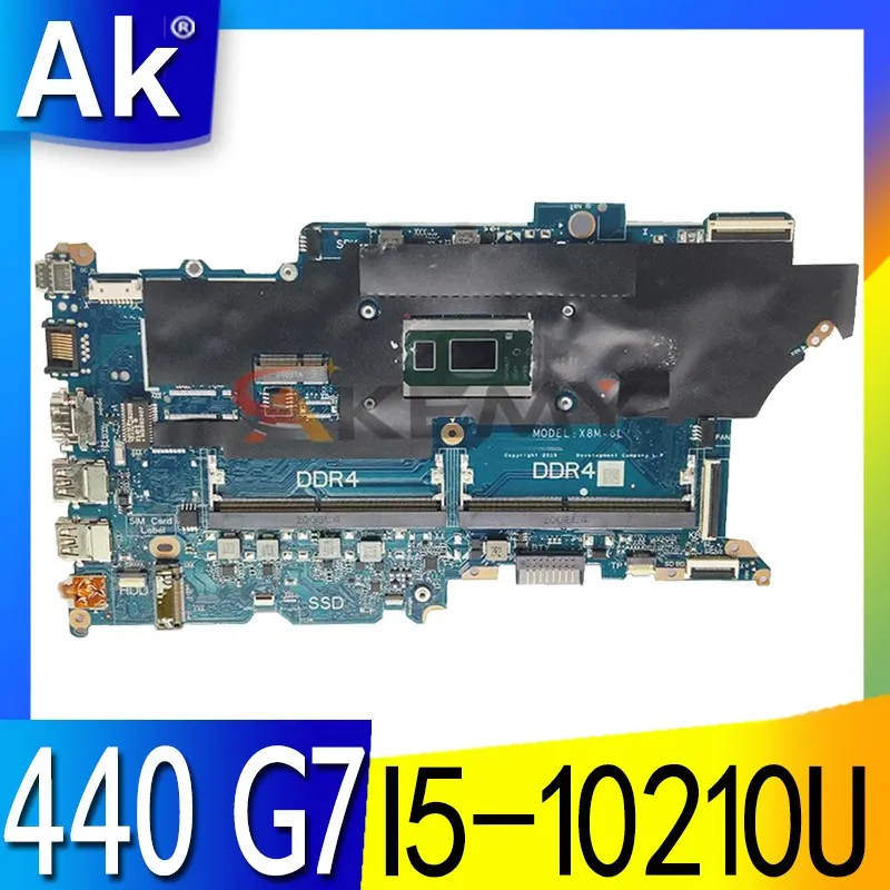 

100% working for HP ProBook 440 G7 450 G7 motherboard with i5-10210u cpu DA0X8MMB6D0 mainboard tested ok
