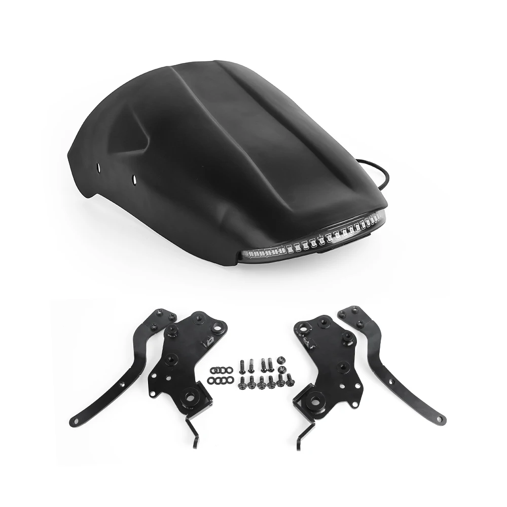 

Заднее аккуратное крыло со светодиодным фонарем для Honda Rebel 250 300 500 CMX300 CMX500 2017-2023, детали для устранения короткого хвостового брызговика