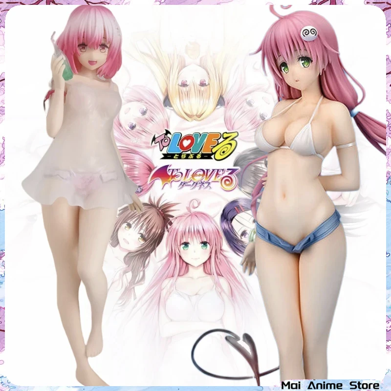 Аниме To Love-ru фигурка Hentai Lala Momo, купальник, сексуальная девушка, экшн-фигурки, взрослое раздельное платье, лолитафигура, ПВХ модель, игрушки, подарки