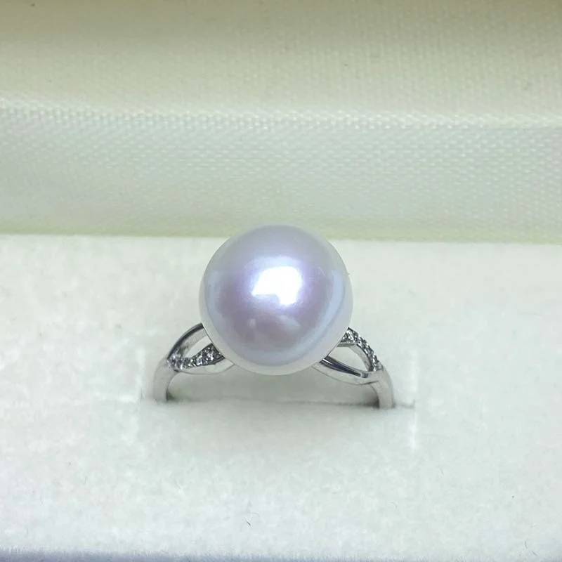 

Женское кольцо с пресноводным жемчугом, 11-12 мм