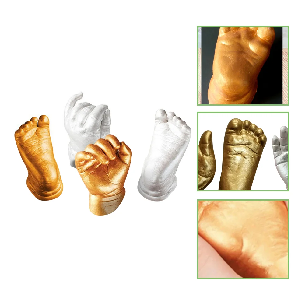 

Three-dimensional Hand Modeling Powder Newborn Baby Casting Kit Molding Keepsake Plaster Foot Supplies Clay Kids Handprint