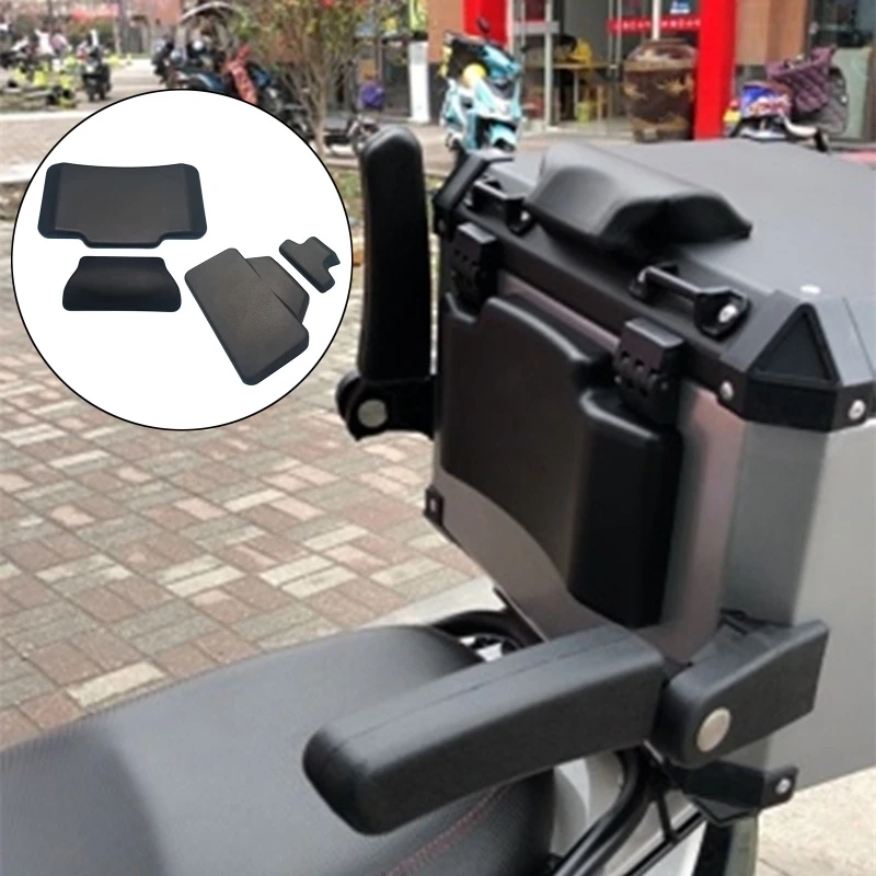 

Motorcycle F 800 GS 1200 Rear Case Cushion Passenger Backrest Lazy Back Pad Set For 800GS ADV R 1200 GS GS1200 Adventure