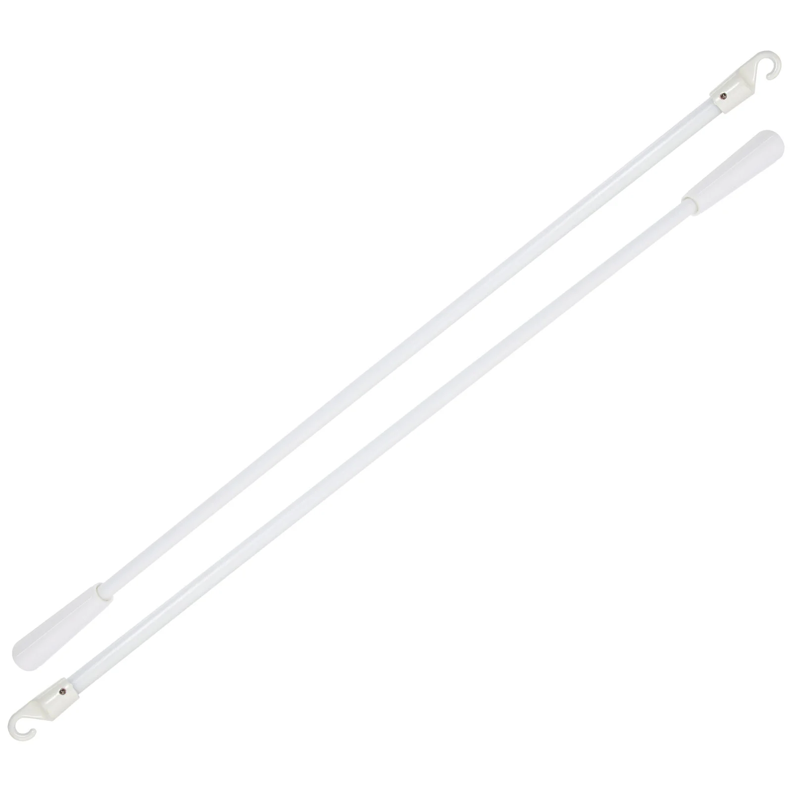 

2pcs Window Home Window Blind Tilt Wand Window Opener Pole Blind Stick With Hook Curtain Rod Hook Curtain Wand