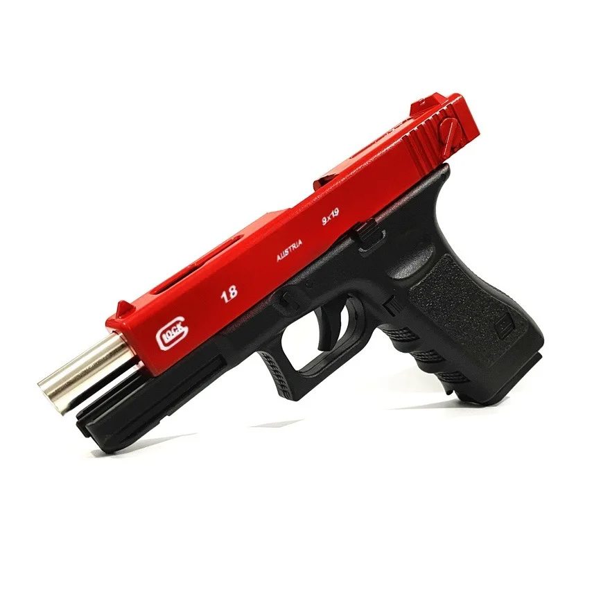 

Q1 Glock для игрушечного пистолета, пустой склад, подвесная детская игрушка, маленький пистолет, воспоминания детства, мягкий пистолет-пуля