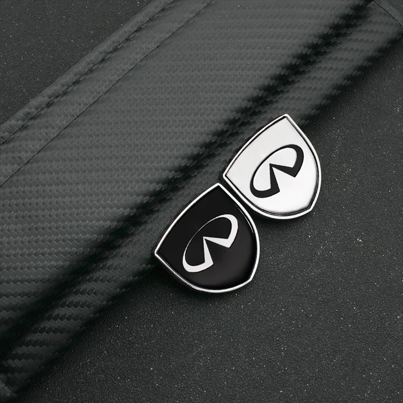 

2PCS Car Styling 3D Metal Stickers Emblem Badge Decals For Infiniti FX35 Q50 Q30 ESQ QX50 60 70 EX JX35 G35 G37 Car Decoration