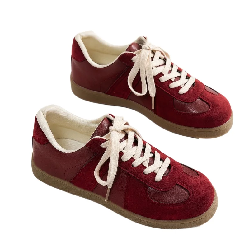 Лидер продаж 2024 женская обувь вулканизированная на шнуровке спереди модная для