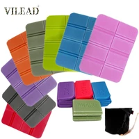 vilead new xpe 8 folder camping mat folding portable small cushion moisture proof waterproof prevent dirty picnic mat beach pad