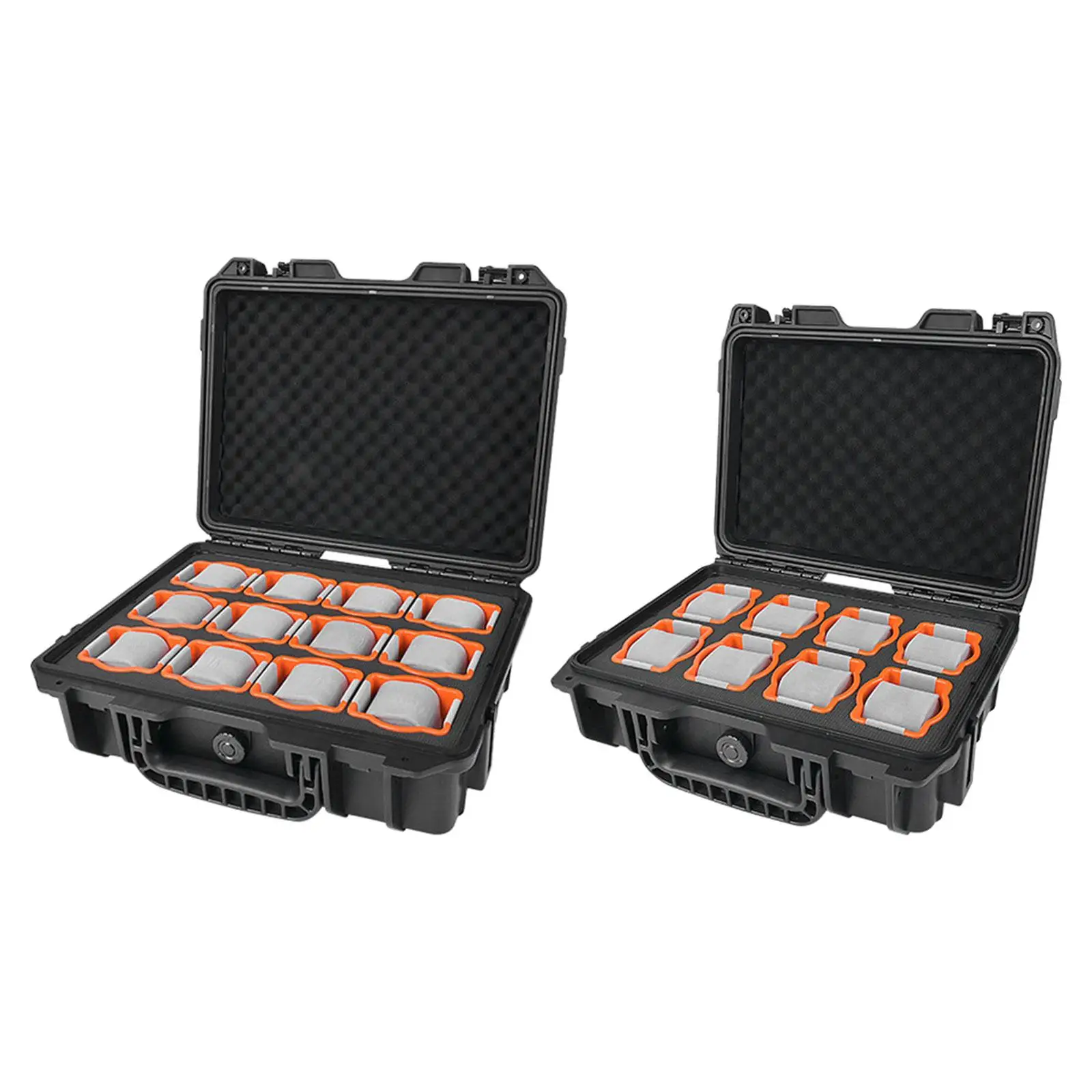 

Watch Boxes Display Watch Suitcase Organizer Plastic Portable Shock Absorbtion Practical Foam Interior Watch Stand Case for Men