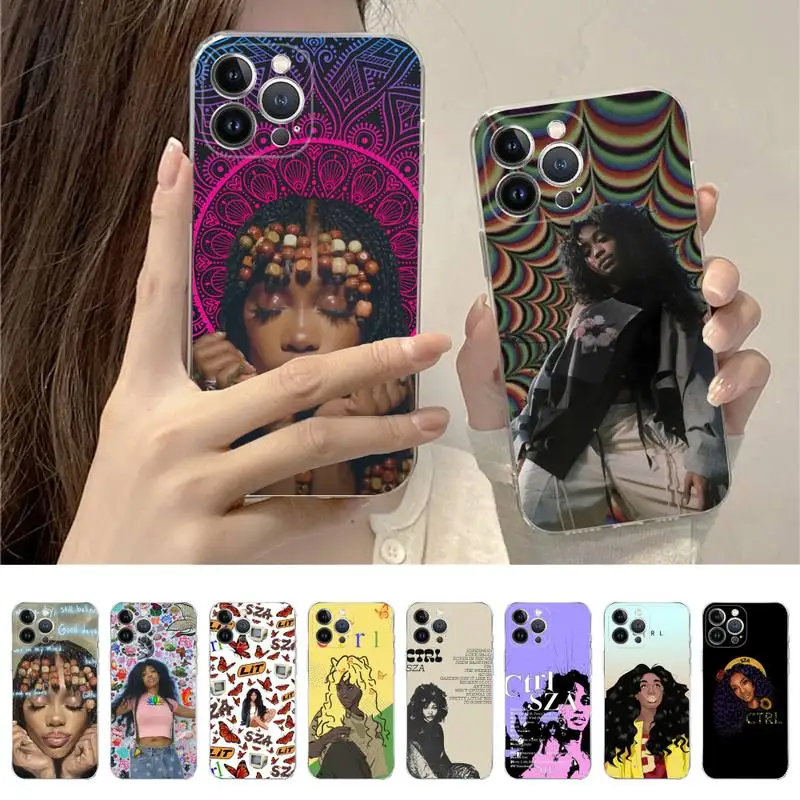 

Sza Ctrl Alternate Album singer Phone Case For iPhone 14 11 12 13 Mini Pro XS Max Cover 6 7 8 Plus X XR SE 2020 Funda Shell