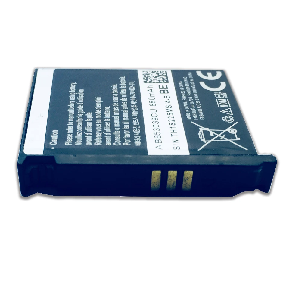 AB653039CU 880 мАч заменяемый аккумулятор для Samsung S7330 F609 E958 U900 U800E мобильный телефон |