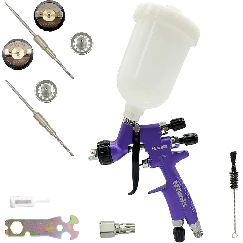 Пистолет-распылитель 1 2 мм с комплектом сопел 0 и 8 мм. Воздушный распылитель бака